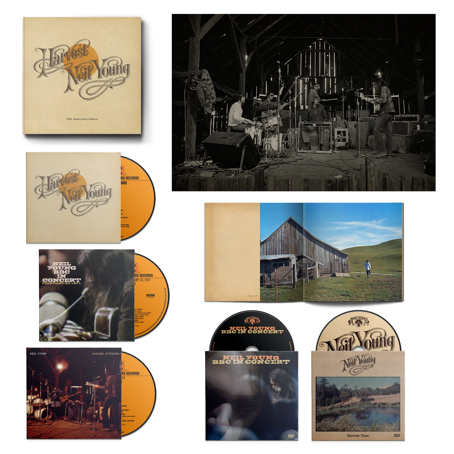 Harvest 50th Anniversary Edition Deluxe CD Box Set
